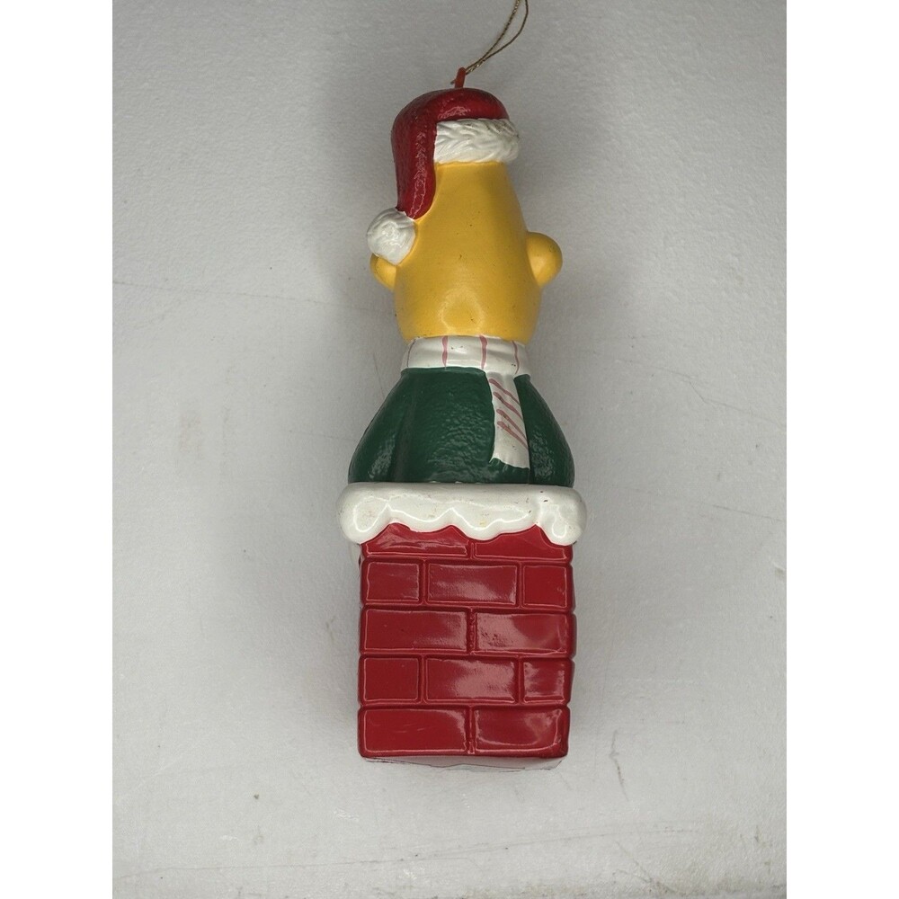 Vtg Sesame Street Christmas Ornament Bert In The Chimney - Picture 3 of 7